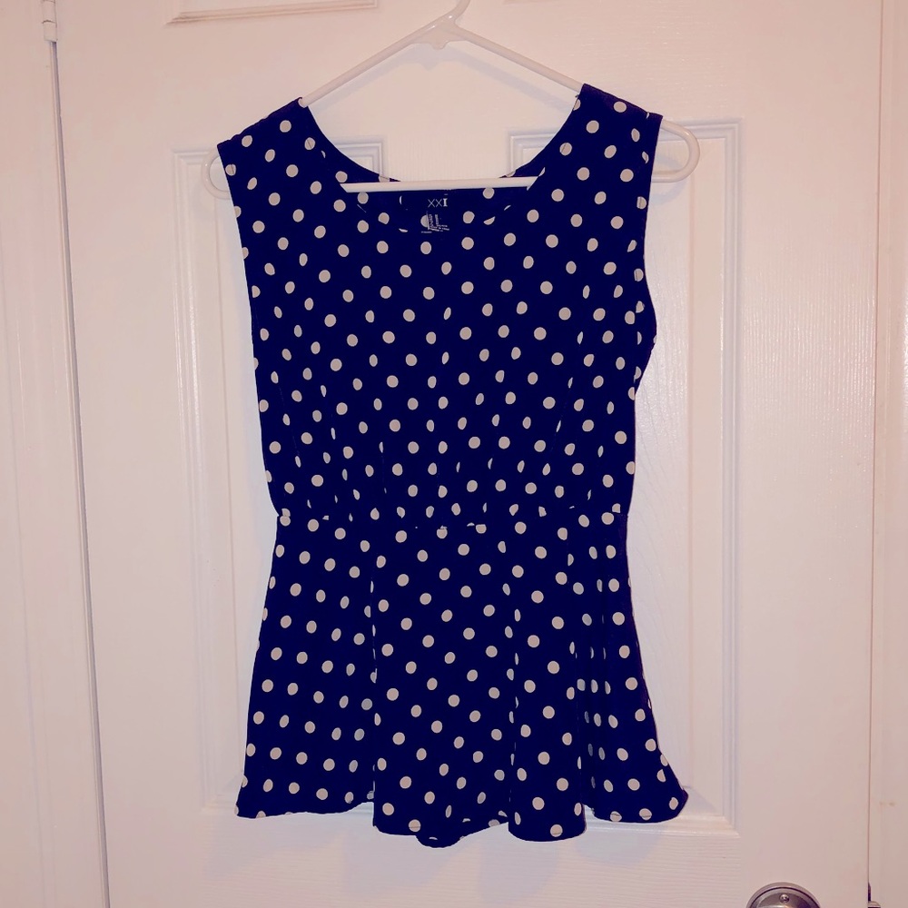 Forever 21 Polka Dot Top